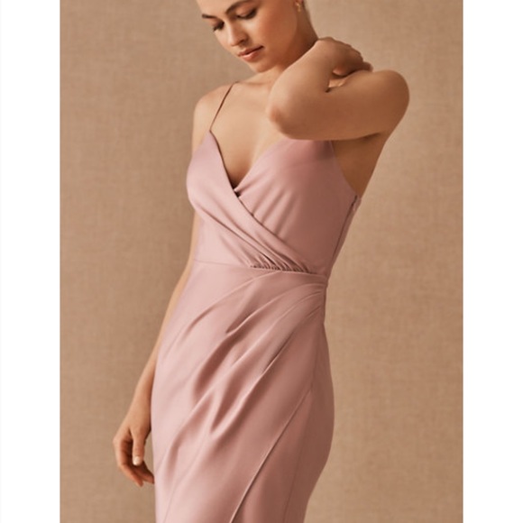 NWT Sachin & Babi Freya Charmeuse Maxi Dress 4 Dusty Rose - Picture 2 of 16
